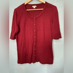 NWOT Merona Lightweight Short Sleeve Sweater